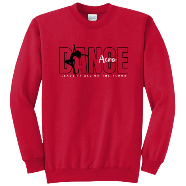Leave it all on the Dance Floor - Core Fleece Crewneck Sweatshirt Thumbnail