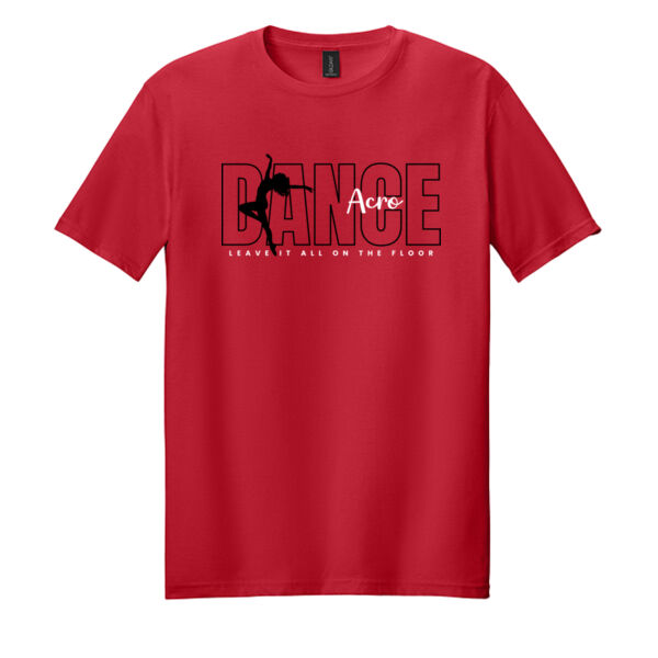 Leave it all on the Dance Floor - Softstyle ® T Shirt Thumbnail