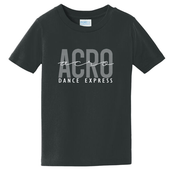 Acro Lined Script - Toddler Fan Favorite Tee Thumbnail