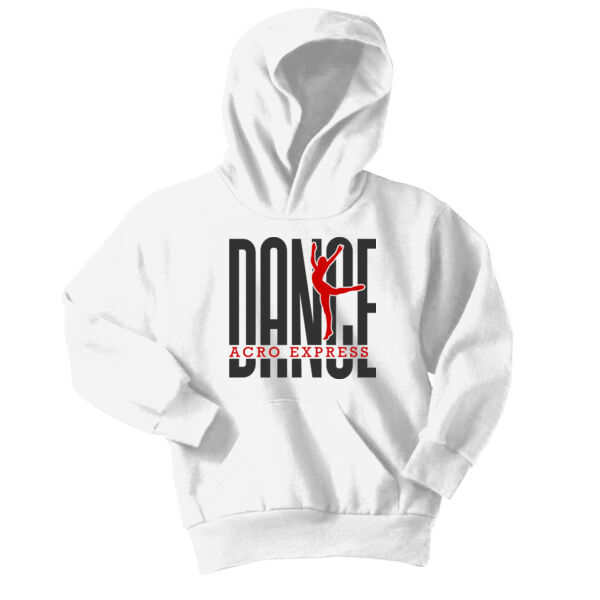 Acro Dancer - Youth Core Fleece Pullover Hooded Sweatshirt Thumbnail