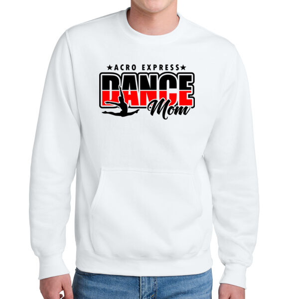 Acro Dance Mom - Core Fleece Crewneck Pocket Sweatshirt Thumbnail